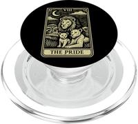 Carte de Tarot The Pride Lion Family African Big Five PopSockets PopGrip pour MagSafe