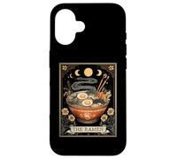 Carte de Tarot The Ramen Japanese Noodles pour déjeuner instantané Witchy Coque pour iPhone 16