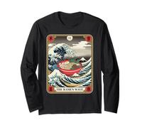 Carte de Tarot The Ramen Wave Great Wave Off Kanagawa Manche Longue