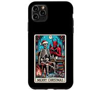 Carte de Tarot The Reader at Christmas et X-Mas Krampus Devil Coque pour iPhone 11 Pro Max