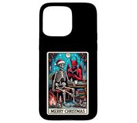 Carte de Tarot The Reader at Christmas et X-Mas Krampus Devil Coque pour iPhone 15 Pro Max