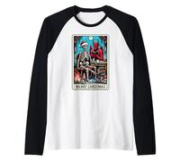 Carte de Tarot The Reader at Christmas et X-Mas Krampus Devil Manche Raglan