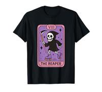 Carte de Tarot The Reaper Roller Skating T-Shirt