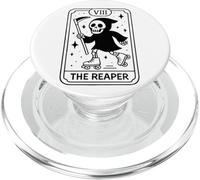 Carte de Tarot The Reaper Skater VIII PopSockets PopGrip pour MagSafe