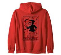 Carte de Tarot The Reaper Skater VIII Sweat à Capuche