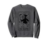 Carte de Tarot The Reaper Skater VIII Sweatshirt