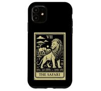 Carte de Tarot The Safari Lion Elephant African Big Five Coque pour iPhone 11