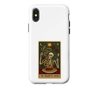 Carte de Tarot The Spaghetti Lover Pasta Coque pour iPhone X/XS