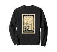 Carte de Tarot The Stars - Halloween effrayante et Amusante Gothique sorcière Sweatshirt