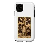 Carte de Tarot The Tower Cartomancie Divination Occult Top Coque pour iPhone 11