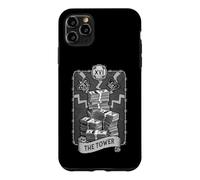 Carte de Tarot The Tower Dollar Money Dark Astrology Coque pour iPhone 11 Pro Max