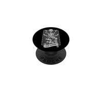 Carte de Tarot The Tower Dollar Money Dark Astrology PopSockets PopGrip Adhésif