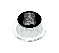 Carte de Tarot The Tower Dollar Money Dark Astrology PopSockets PopGrip pour MagSafe