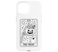 Carte de Tarot The Treat - Motif Halloween Coque pour iPhone 15