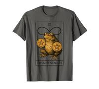 Carte de Tarot Toad Two of Pentacles T-Shirt