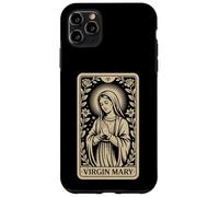 Carte de Tarot Vierge Marie - Foi chrétienne Vintage Coque pour iPhone 11 Pro Max