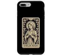 Carte de Tarot Vierge Marie - Foi chrétienne Vintage Coque pour iPhone 7 Plus/8 Plus