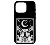 Carte de Tarot Vintage Croissant de Lune Bulldog Bully Dog Maman Coque pour iPhone 16 Pro