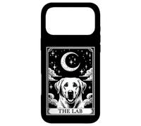 Carte de Tarot Vintage Croissant de Lune Labrador Retriever Chien Maman Coque pour iPhone 17 Pro Max