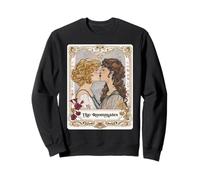 Carte de Tarot Vintage Lesbian Pride and They Were Roommates Sweatshirt