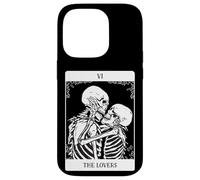 Carte de Tarot Vintage The Lovers pour la Saint-Valentin Halloween Coque pour iPhone 14 Pro