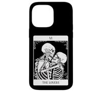 Carte de Tarot Vintage The Lovers pour la Saint-Valentin Halloween Coque pour iPhone 14 Pro Max