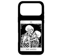 Carte de Tarot Vintage The Lovers pour la Saint-Valentin Halloween Coque pour iPhone 17 Pro Max