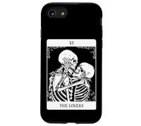 Carte de Tarot Vintage The Lovers pour la Saint-Valentin Halloween Coque pour iPhone SE (2020) / 7/8