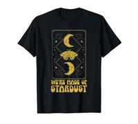 Carte de Tarot We're Made of Stardust - Lecture Occulte Dark Magic T-Shirt Graphique avec Valeur, Homme, Noir, XL