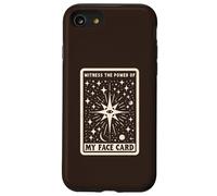 Carte de tarot « Witness The Power Of My Face » Coque pour iPhone SE (2020) / 7 / 8