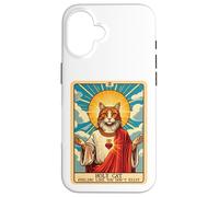 Carte de tarots Religieuse Amusante pour Chaton Chaton Coque pour iPhone 16