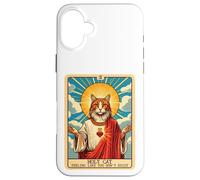 Carte de tarots Religieuse Amusante pour Chaton Chaton Coque pour iPhone 16 Plus
