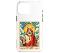 Carte de tarots Religieuse Amusante pour Chaton Chaton Coque pour iPhone 16 Pro Max