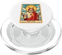 Carte de tarots Religieuse Amusante pour Chaton Chaton PopSockets PopGrip pour MagSafe