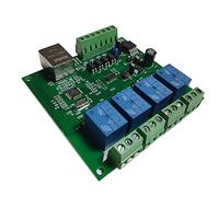Carte de télécommande LAN Ethernet RJ45/IP Web avec relais 4 canaux UDP W5500 Contrôleur réseau