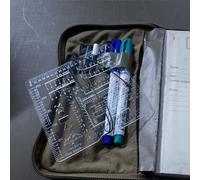 Carte de télémétrie, outil compact et flexible, règle à glissière portable, télémètre de chasse, outil de mesure pour une utilisation tactique (PRO)