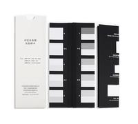 Carte de test de solidité des couleurs textiles, échelle de gris standard à 5 niveaux pour l'évaluation des taches, testeur de détermination de la solidité des couleurs au frottement(A)