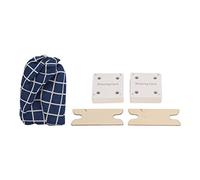 Carte de tissage, 30 pièces de cartes de métiers à tisser en papier, planche faite à la main, 2 navettes de tissage avec sac de rangement pour débutants, artisanat, bricolage,