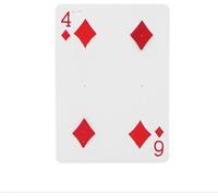 Carte de tours de magie fantastique 4 à 6 points mobiles pour cartes de magicien, Gimmick, gros plan, accessoires magiques comédie