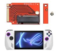 Carte de transfert PCIE4.0 pour carte mémoire Rog Ally SSD, adaptateur de convertisseur, plaque de transfert 90° M2, carte de transfert pour accessoires de bord manuel Rog Ally, court PCIE4.0 rouge
