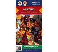 Carte de trekking au Népal - Mustang (NP108) | Himalayan MapHouse