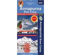 Carte de trekking - Camp de base de l'Annapurna (NA501) | Himalayan MapHouse