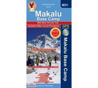 Carte de trekking - Camp de base du Makalu : Vallée d'Arun, Tumlingtar, Khadbari, Num, Makalu BC (NE511) | Himalayan MapHouse