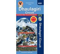Carte de trekking - Circuit Dhaulagiri, Népal (NS501) | Himalayan MapHouse
