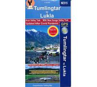 Carte de trekking d'ensemble - Tumlingtar to Lukla (NE515) | Himalayan MapHouse