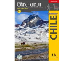 Carte de trekking du circuit Condor | Trekking Chile