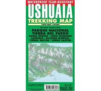 Carte de trekking d'Ushuaia | Zagier y Urruty