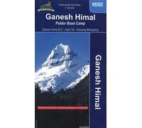 Carte de trekking - Ganesh Himal : Camp de base de Paldor (NS502) | Himalayan MapHouse