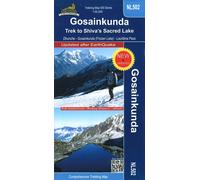 Carte de trekking - Gosainkunda : Trek vers les lacs sacrés de Shiva (NL502) | Himalayan MapHouse