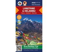 Carte de trekking - Langtang et Helambu (NP105) | Himalayan MapHouse